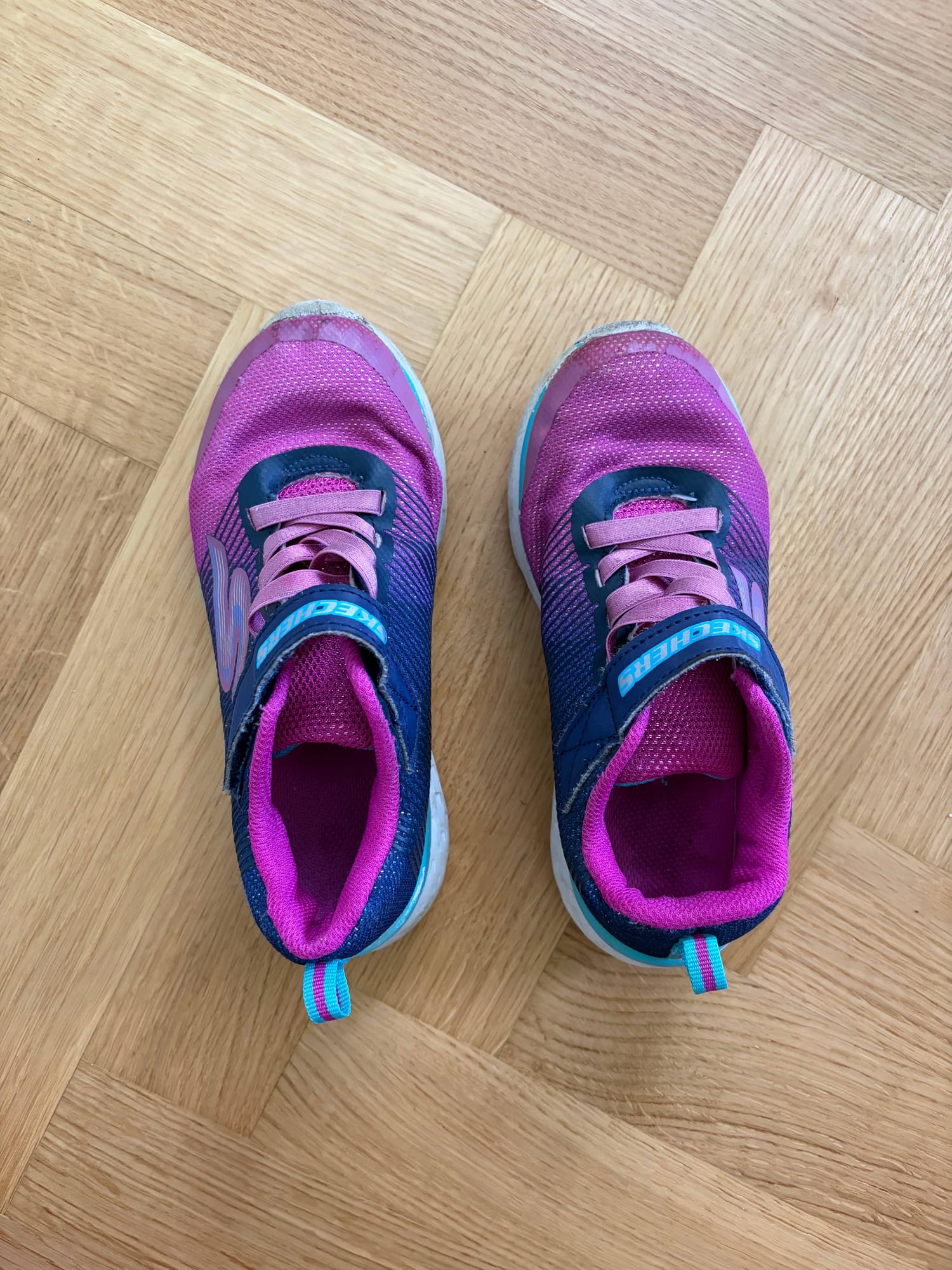 Skechers sneakers lila/rosa, barn
